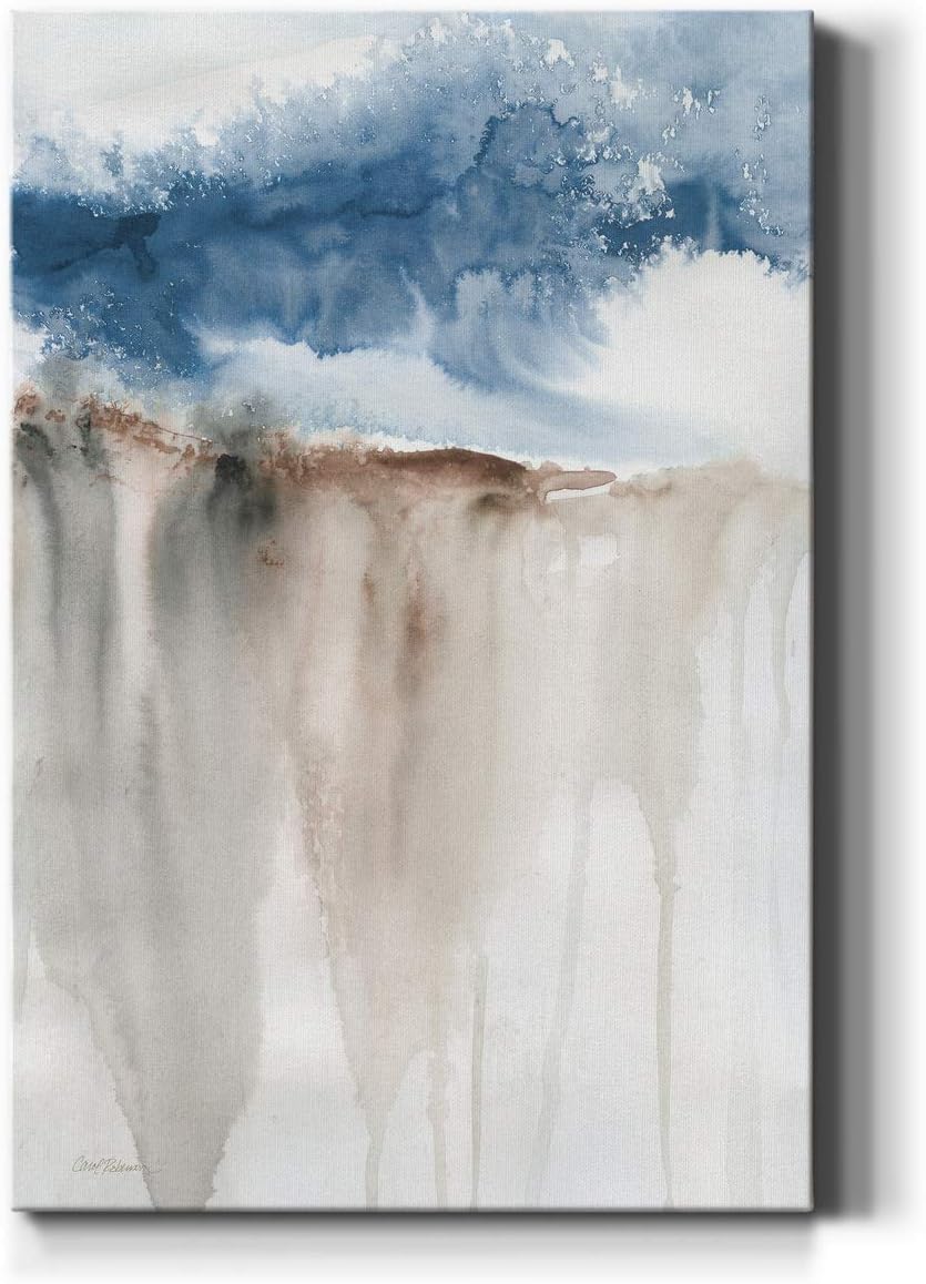 Renditions Gallery Canvas Nature Wall Art Home Paintings & Prints Decorations Colorful Palm Trees Abstract Canvas Wall Hanging Artwork for Living Room Office Home Kitchen - 18"x27" LT02