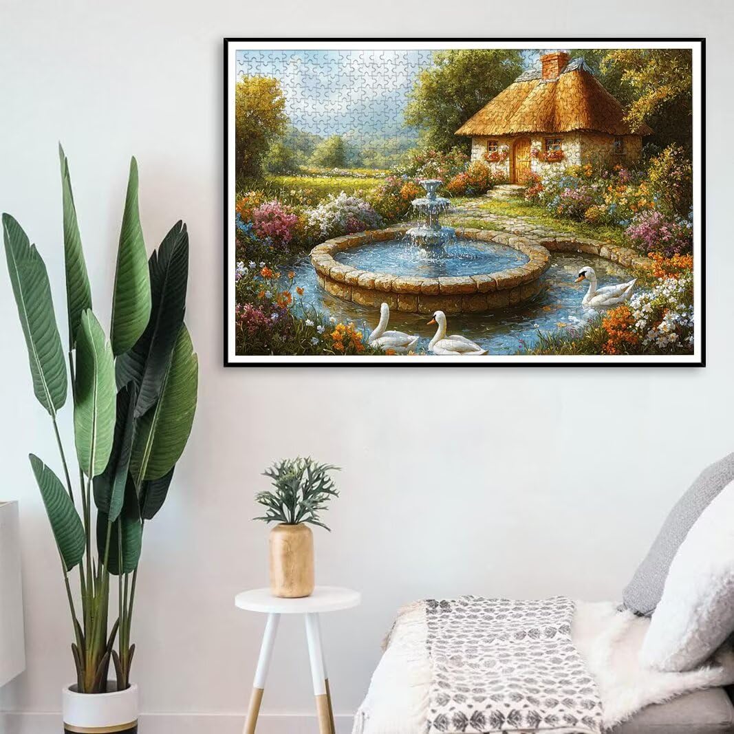 Puzzle 2000 Pezzi, Puzzle Giardino, Misura: 100x71cm, Regalo Donna -8719
