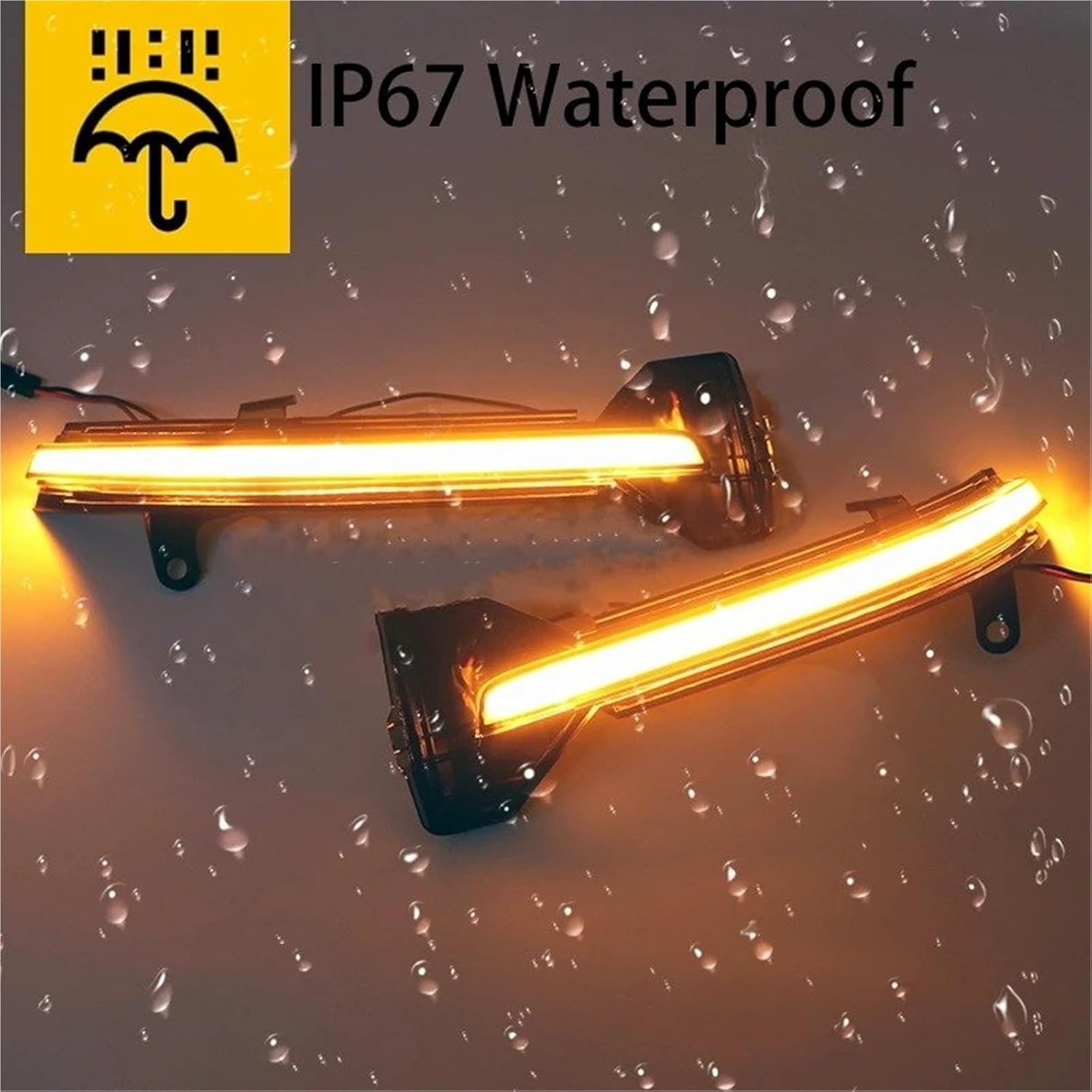 ミラーターンシグナルライト ウィンカーライト LED サイドウィング バックミラー ダイナミックインジケーター ウインカー G38