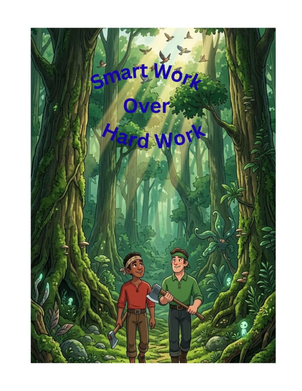 SmartWork Over HardWork: Fun Bedtime Stories That Teach Moral Values, Kindness, Honesty, Sharing, Courage, and Good Habits for Children Ages 3–6
