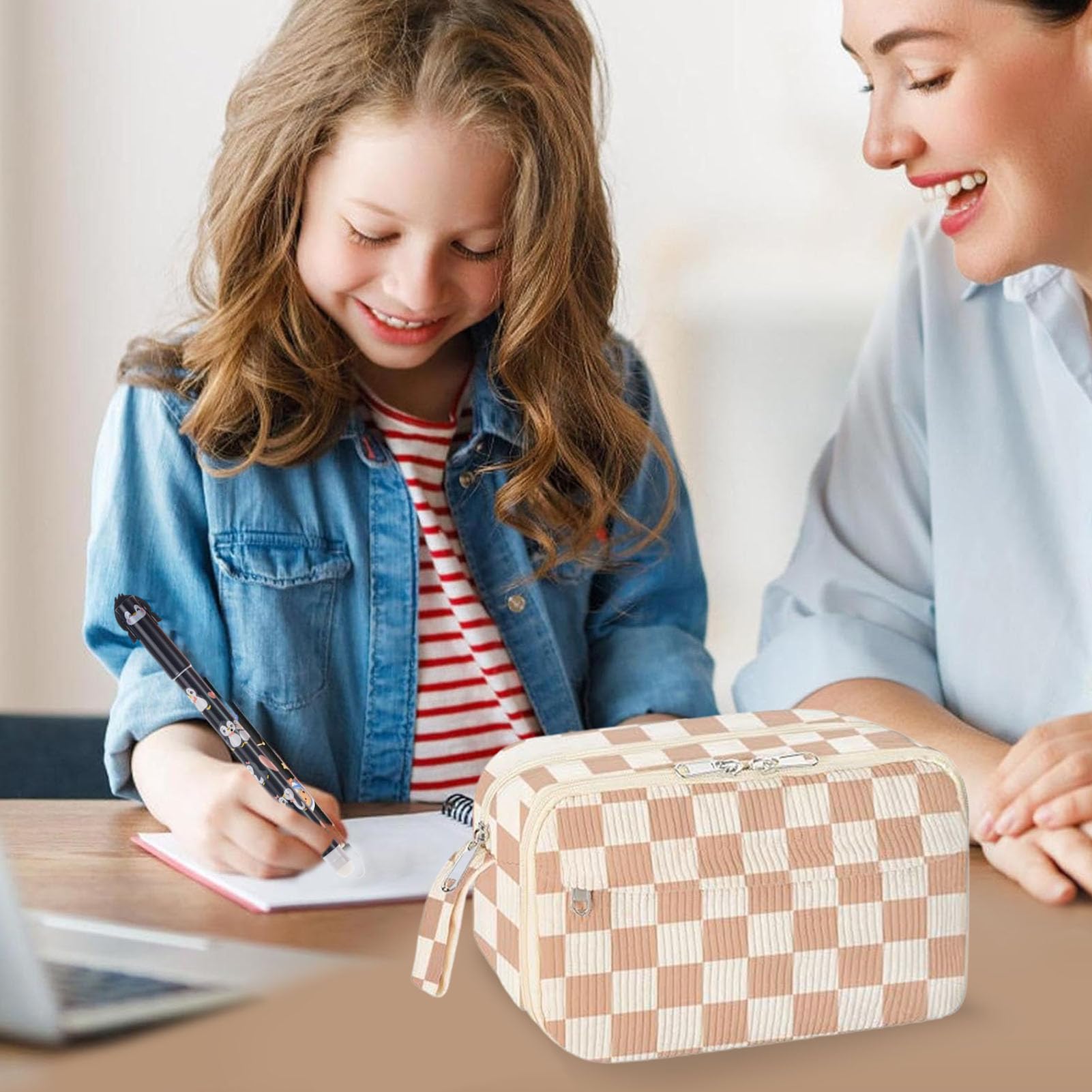 Astuccio Portamatite Morbido Al , Portatile, Capiente Per Gomme, Righelli E | Organizer Portamatite Per Studenti Scuola, Ufficio, Università, Viaggi, Scrivania, Arte E Lavoro