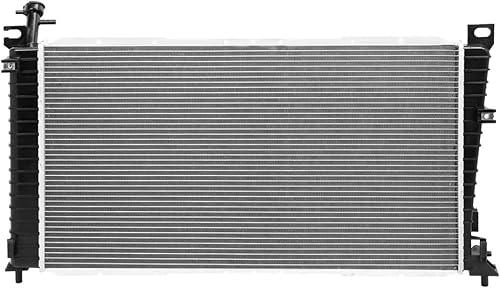 Miniatura 53 de DNA Motoring OEM-RA-1452 Radiador de núcleo de aluminio de 1 fila estilo OE compatible con 85-96 F150 / F250 / F350 MT/AT, 27-1/2 pulgadas de ancho