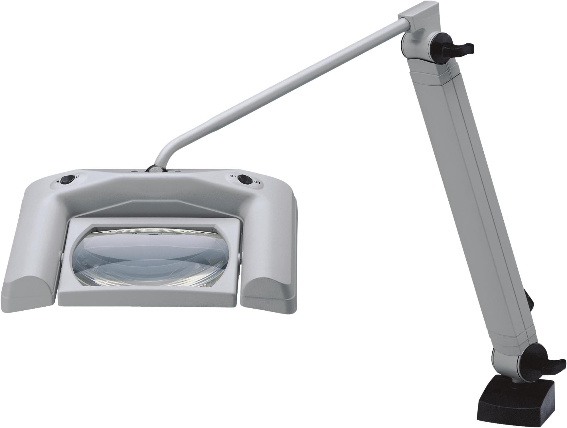 WALDMANN Lighting 113178000-00672403 OMNIVUE LED, 3 Diopter LED Magnifier, w/ 35" Reach, 4000K, 10.5W, 120V