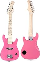 Vista 7 de WINZZ - Guitarra eléctrica para niños con kit para principiantes, 30 pulgadas