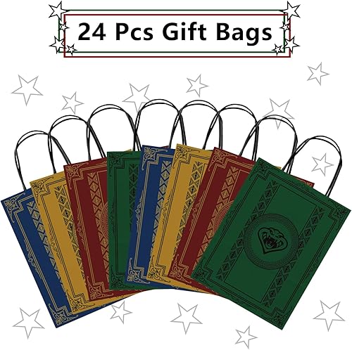 Miniatura 3 de Top Hubsch Magical Wizard - Bolsas de regalo para fiestas, 24 bolsas de regalo para niños y niñas, decoración de fiesta, mago, escuela, bolsas de