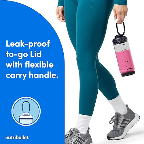 Miniatura 8 de nutribullet Batidora portátil Flex NBPB50200, Gris Gunmetal