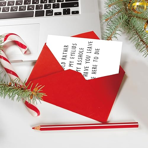 Miniatura 4 de YiKaLus Divertida tarjeta de despedida para él y ella, divertidos regalos de despedida para compañeras de trabajo, tarjetas de broma para jefe