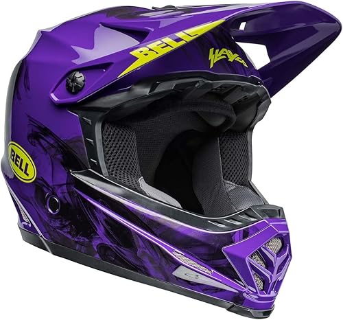 Miniatura 10 de BELL Moto-9 Mips - Casco juvenil luz brillante negroblanco - LXL