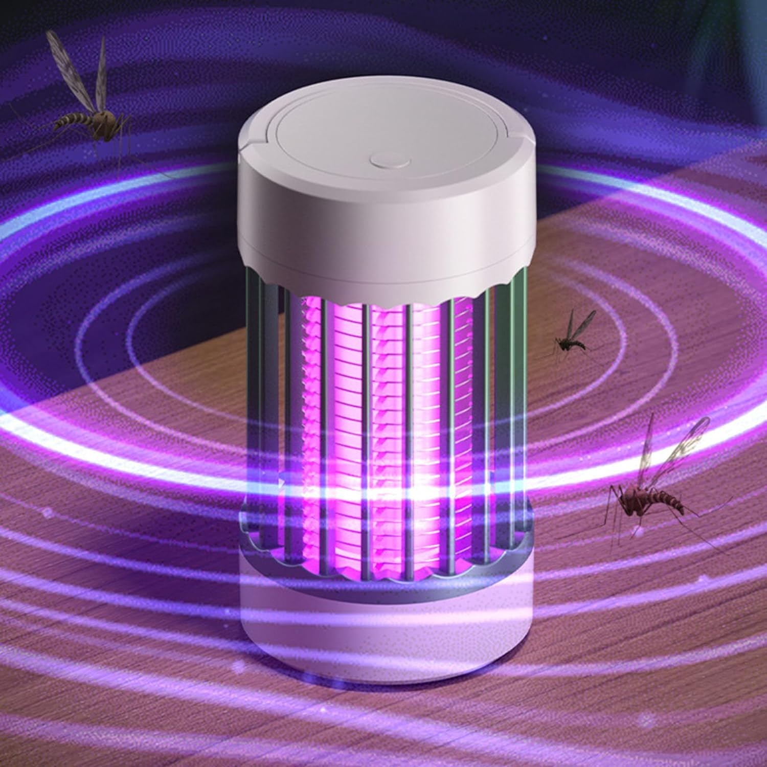 SLEEPHEAD® Mosquito Trap,Mosquito Killer,Fly trap Light,Bug Zapper, USB Rechargeable Indoor & Outdoor with 800mah Battery,Electric Portable Mosquito Fly Zapper for Home, Camping, Backyard, Patio