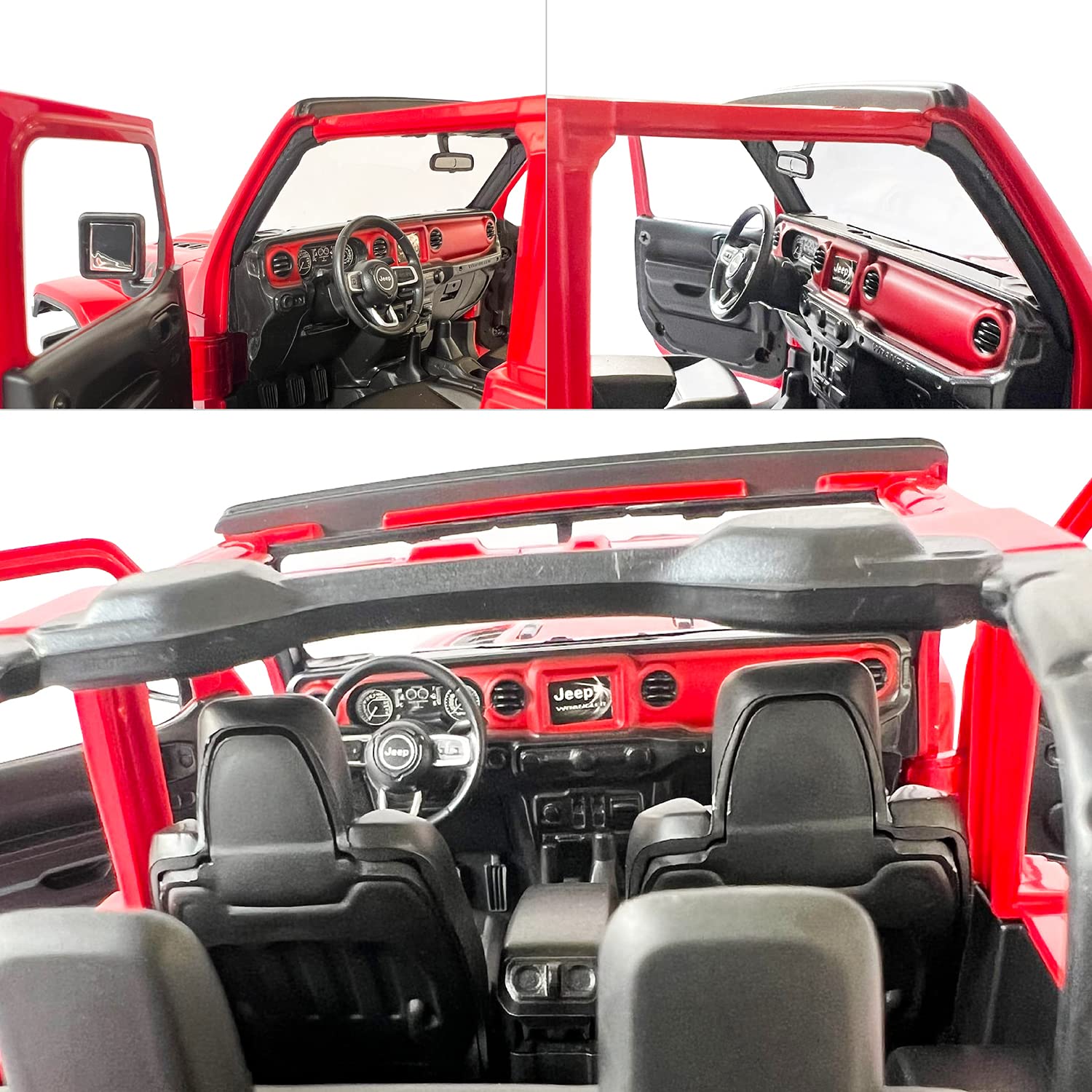 Mondo Motocyk, JEEP WRANGLER JL, model w skali 1:14, prędkość do 10 km/h, zabawka dla dzieci 63607