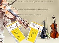 Vista 7 de Paquete de 4 colofonia natural, bajo polvo, violín universal y colofonia para violonchelo