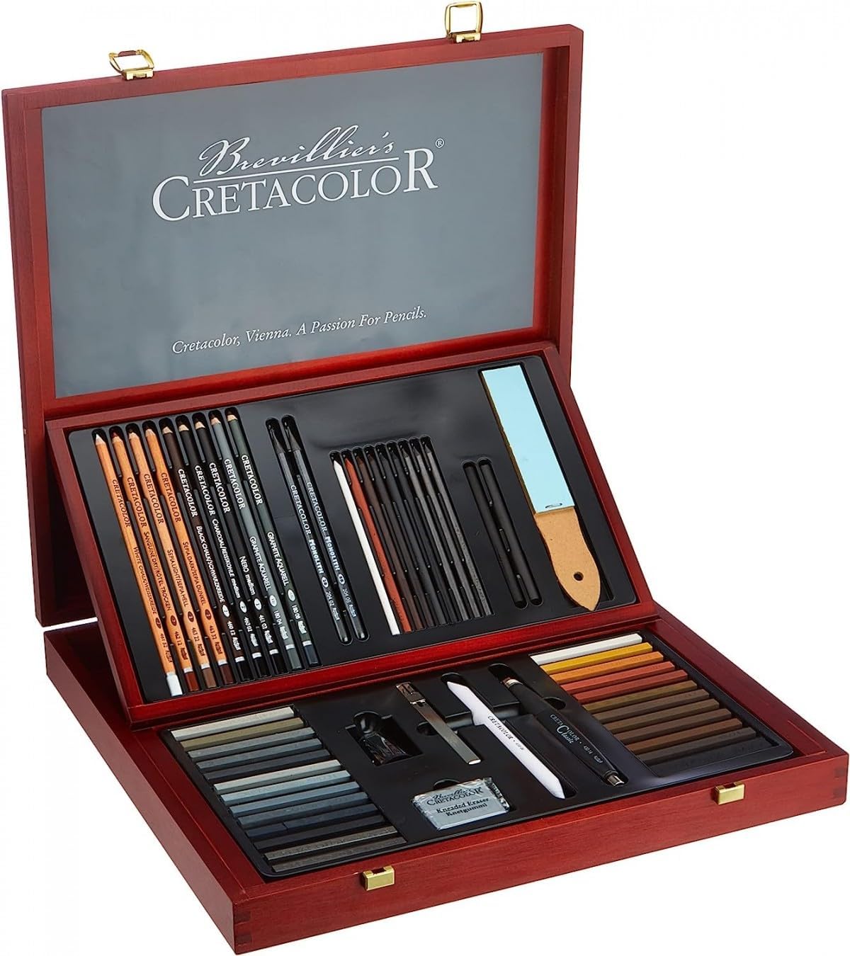 Cretacolor Selection Wood Drawing Set 53 piece