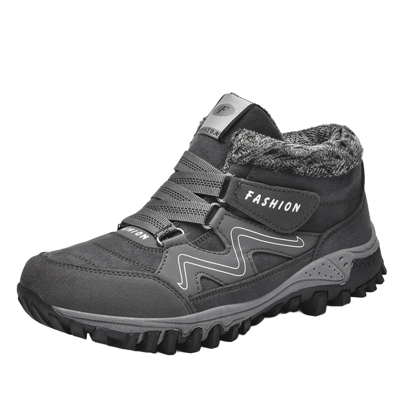 Winter Snow Boots for Women Waterproof Lightweight Comfort Hiking Shoes Thermal Fur Lined Ankle Booties Outdoor Non-Slip Walking