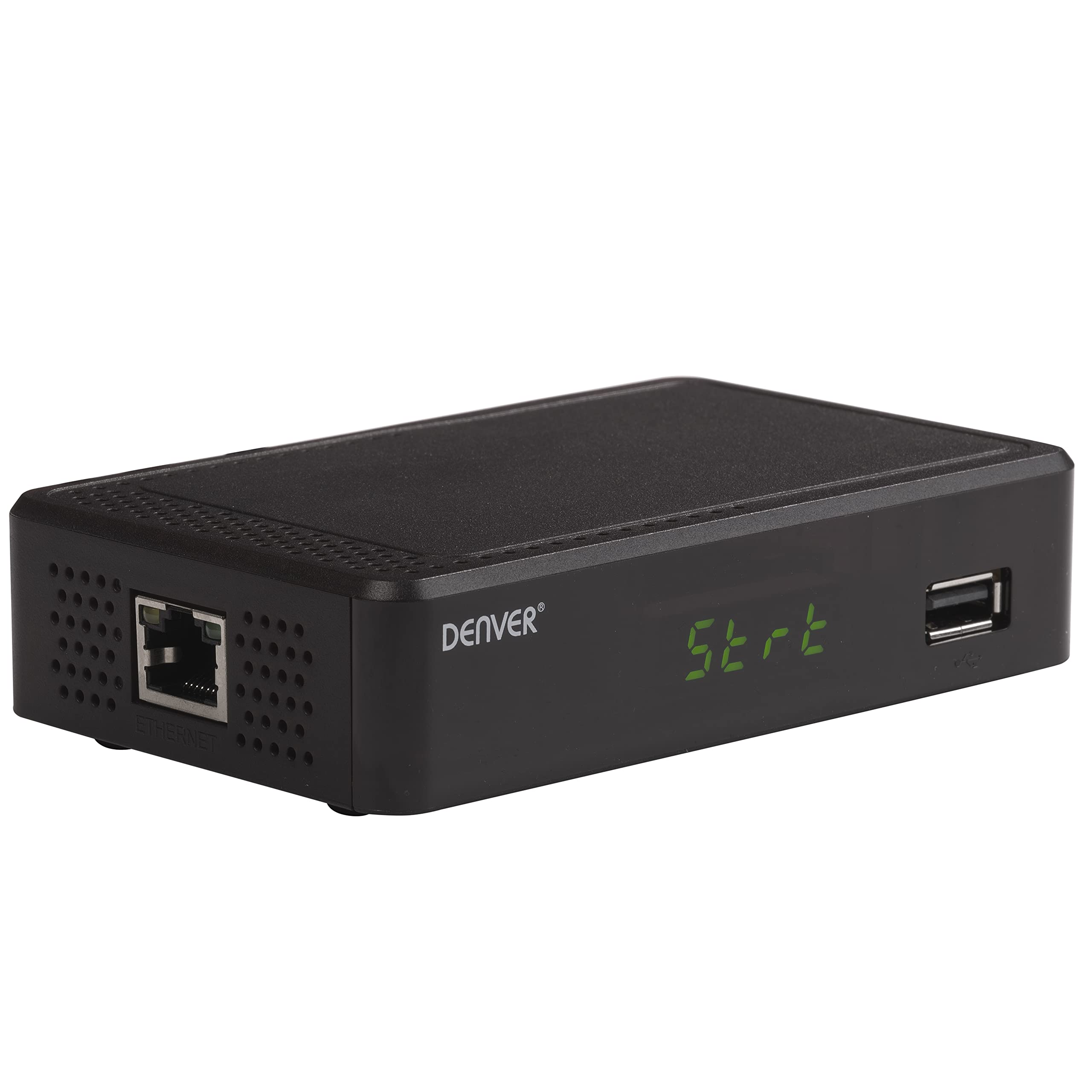 Denver DTB-148 DVB-T2 HD Set-Top Box - Frei-Empfang, HDMI, Dolby Digital Plus, MPEG, USB Medienwiedergabe