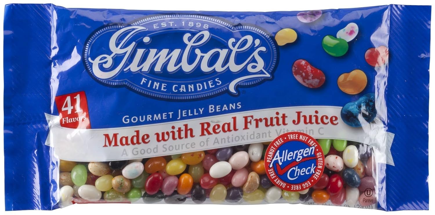 Gimbals 41 Flavor Chewy Jelly Beans, 14 oz Grocery