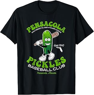 Pensacola Pickles Minor League Retro Baseball Team T-Shirt