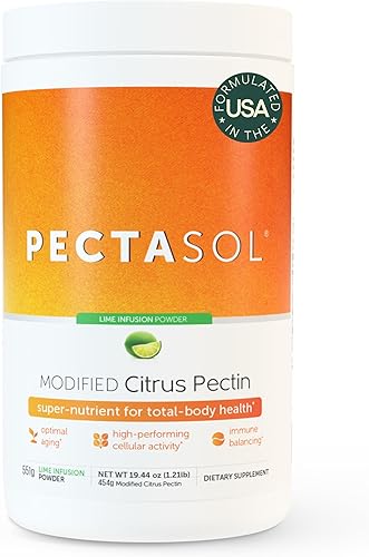 Miniatura 13 de PectaSol - Pectina cítrica modificada – 19.44 oz de bayas en polvo – Suplemento de salud corporal total para apoyar el corazón, el sistema