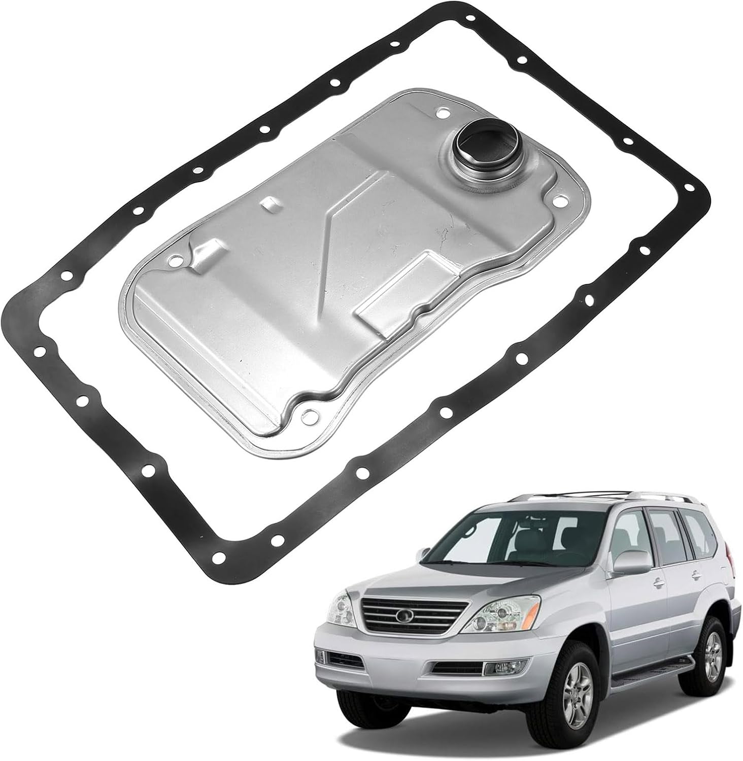 TOPVIGOR Automatic Transmission Filter Oil Pan Gasket Kit