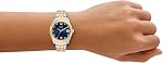 Fossil Women's Scarlette Mini Quartz Stainless Steel Three-Hand Watch, Color: Silver Glitz (Model: ES4317)