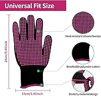 Vista 2 de HTVRONT Guantes resistentes al calor para sublimación - 2 piezas de guantes resistentes al calor para sublimación con protuberancias de silicona