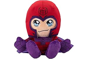Bleacher Creatures Marvel Magneto 8" Kuricha Sitting Plush: Your Chibi-Inspired Marvel Buddy