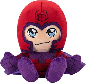Bleacher Creatures Marvel Magneto 8" Kuricha Sitting Plush- Soft Chibi Inspired Toy