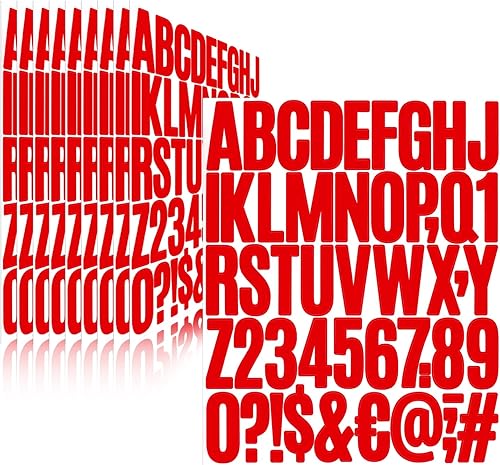 Vista 330 de Calcomanías de letras, 300 piezas, 30 hojas, vinilo autoadhesivo, impermeable, números de buzón, alfabeto para buzón, ventana, puerta, letrero, Negro