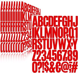 Letter Stickers,Mailbox Numbers,2 Inch Waterproof Vinyl Alphabet