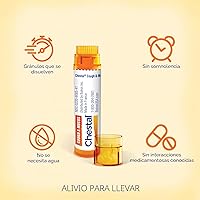 Vista 3 de Boiron Chestal Pellets para el alivio de la tos y el moco, congestión nasal o torácica, y alivio del dolor de garganta - 2 unidades (160 pastillas)