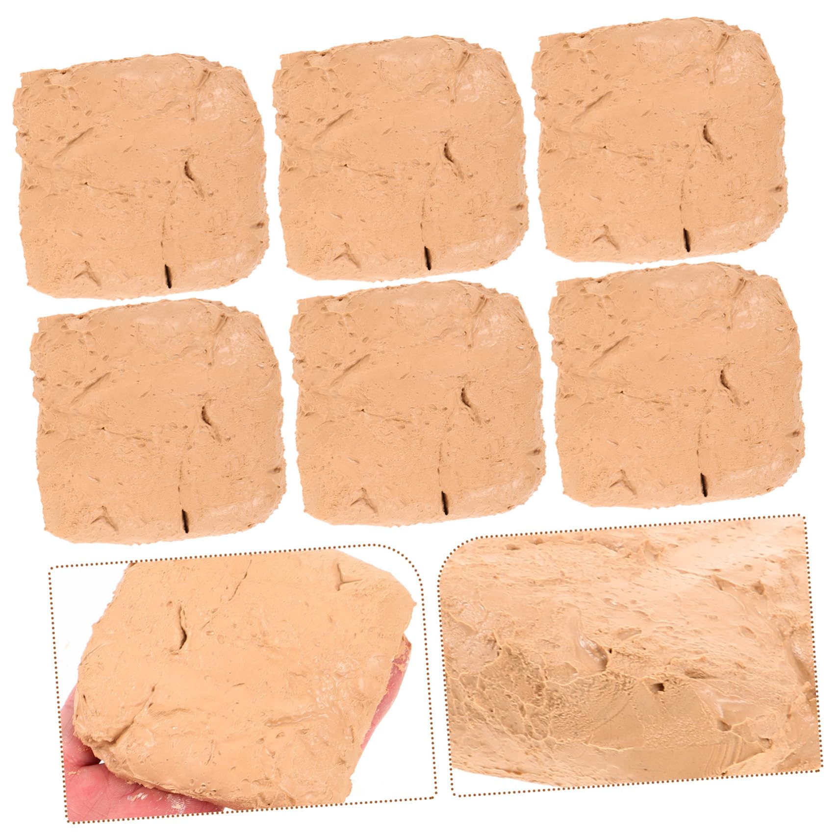 Holibanna 6piezas Arcilla De Autoendurecible Para Manualidades Arcilla De Modelado Práctica De Modelado Multiusos Para Para Modelar Para Casa Para Manualidades De Secado Al Aire
