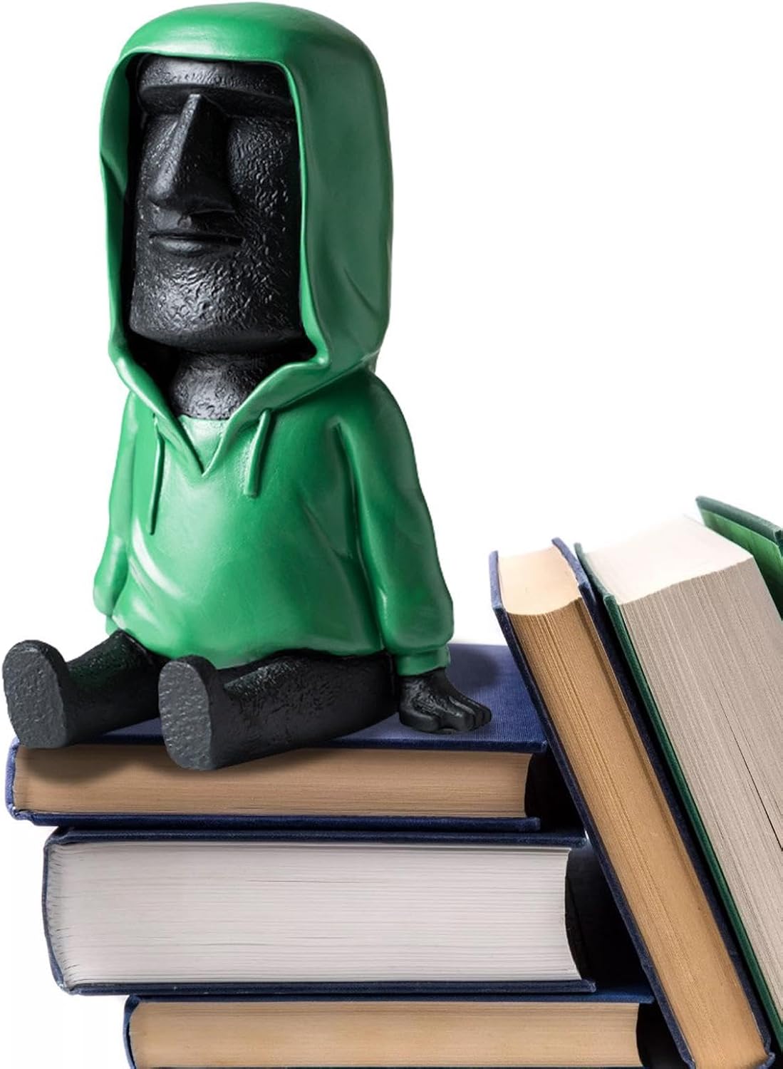 Antyczna statua wyspy rzeźba w vintage z żywicy z uchwytem na smartfony praktyczny uchwyt na długopisy dekoracja biurka prezent urodzinowy dla rodziny