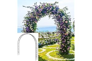 Extra Large Garden Arch for Wedding Ceremony and Outdoor Climbing Plants