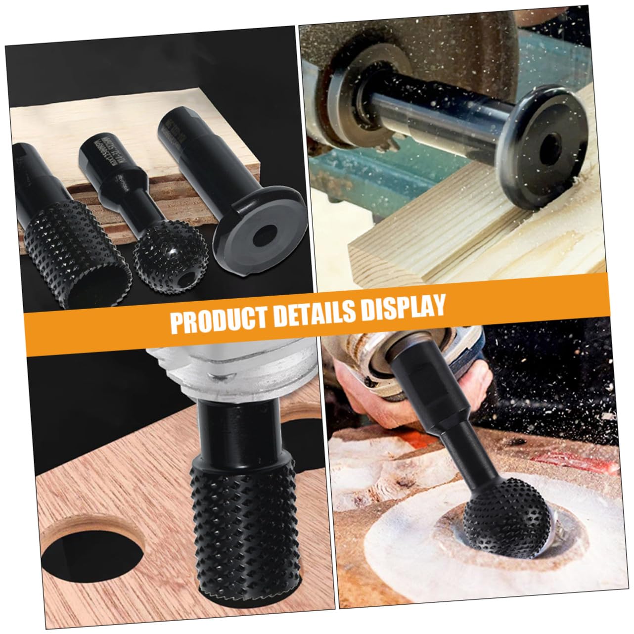 Accesorios para Amoladora Angular Herramienta Rotativa para Abrir Madera Resistente Altas Temperaturas sin Desgaste Compatible con Lijadoras de Kit para Carpintería