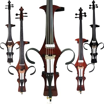 Aliyes Handmade Professional Solid Wood Electric Cello 4/4 Full Size Silent Electric Cello-Soul