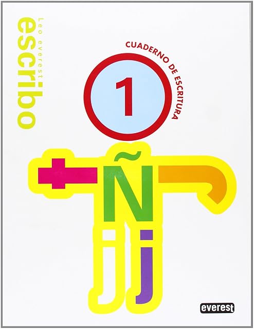 Portada de Leo Everest Cuaderno de Escritura 1