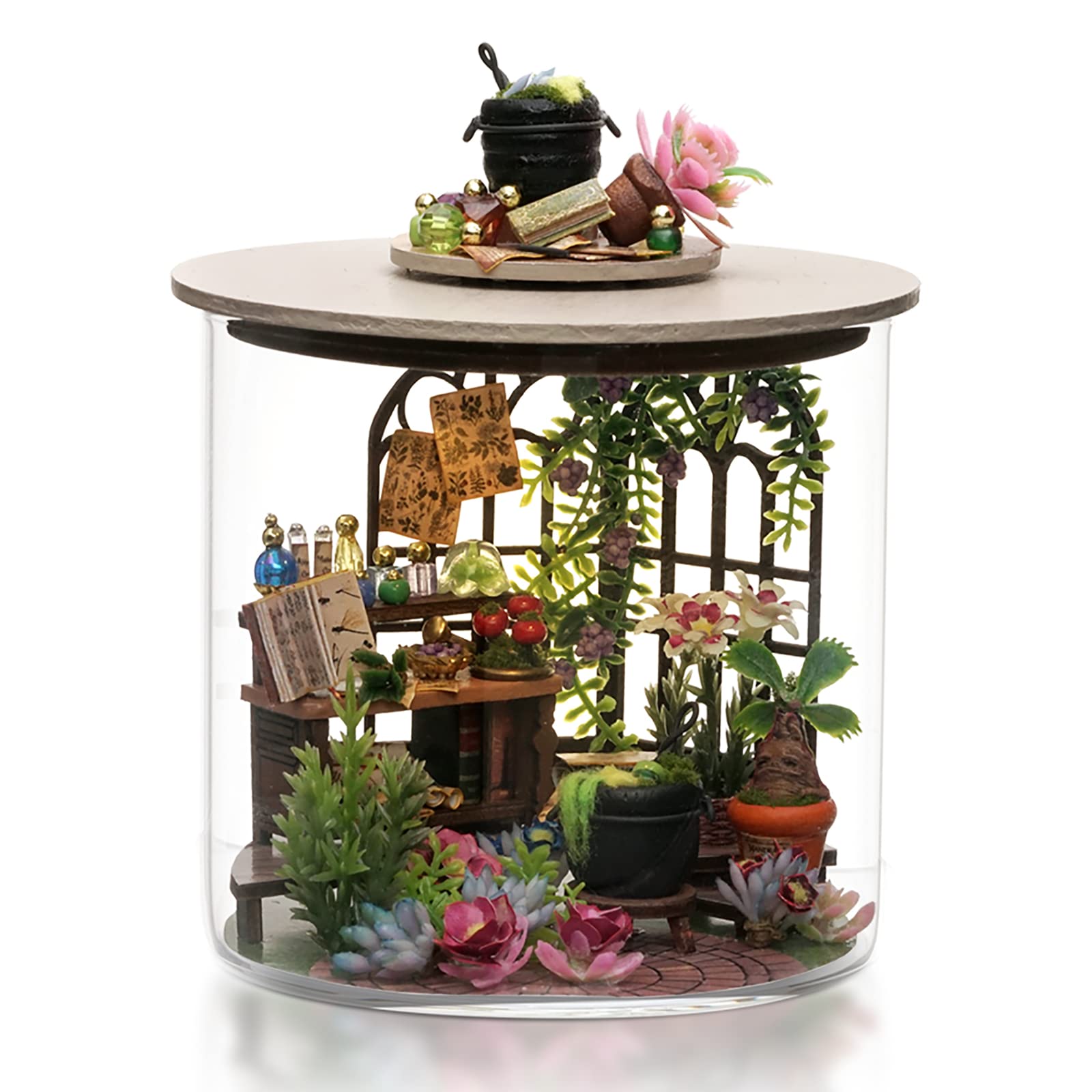 Miniatura Artigianale Per Casa Delle Bambole | Cassetta Di Morfina Piena In Legno Scala 1:12