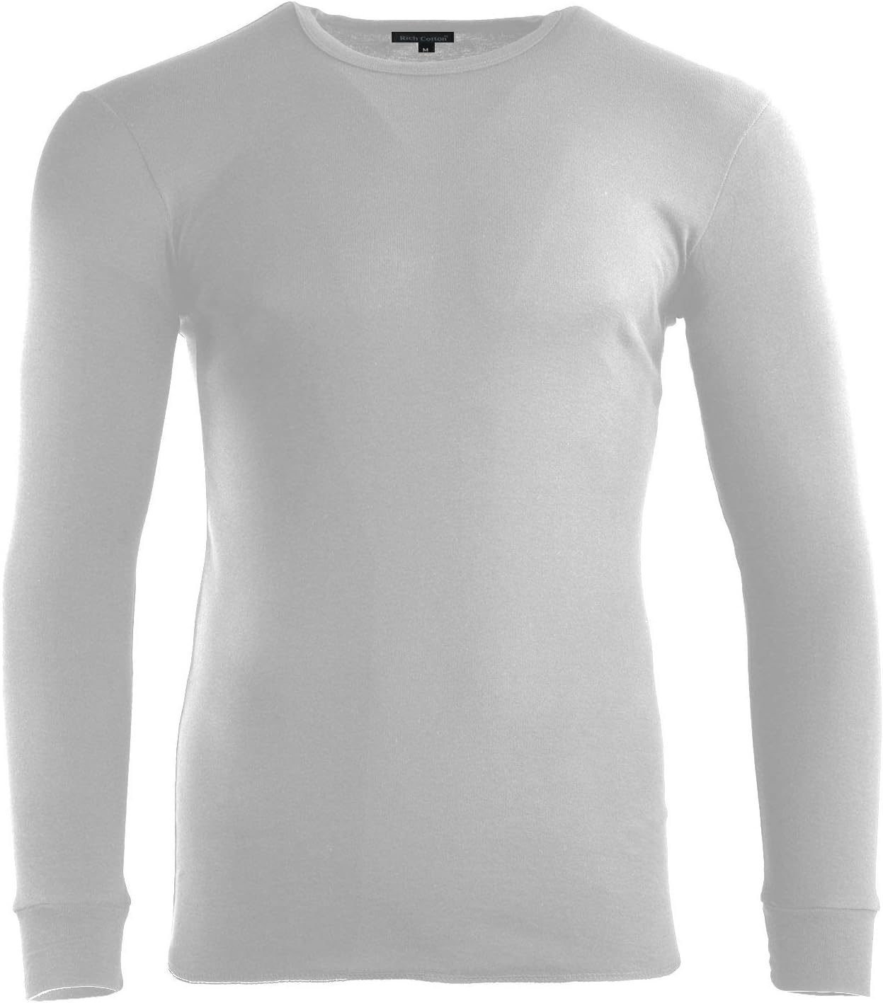 Mens Thermal Long Johns Lightweight Base Layer Shirts Soft Cotton Blend Warm Underwear for Winter