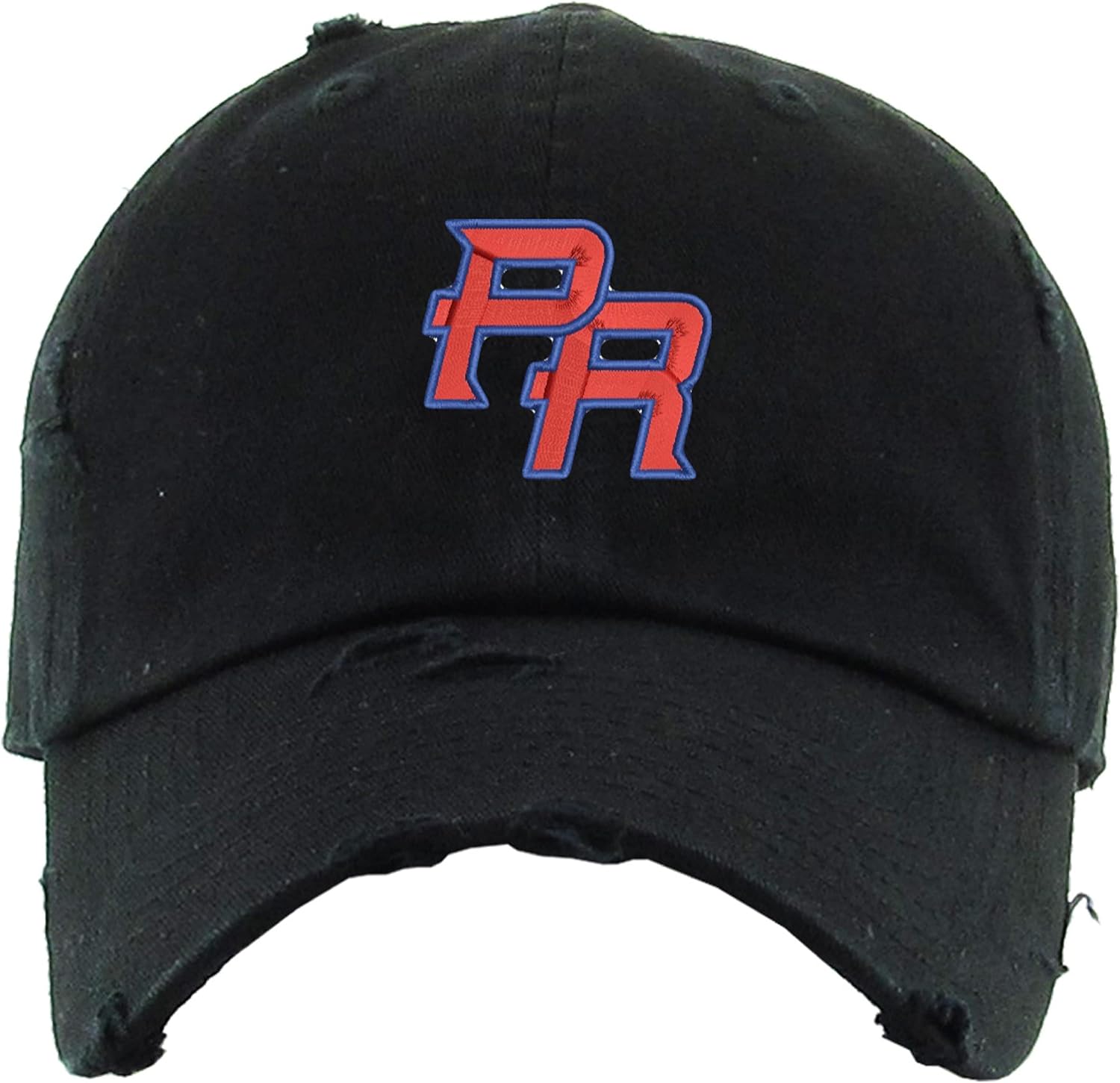 PR Puerto Rico World Baseball Classic Embroidered Vintage Adjustable Dad Hat