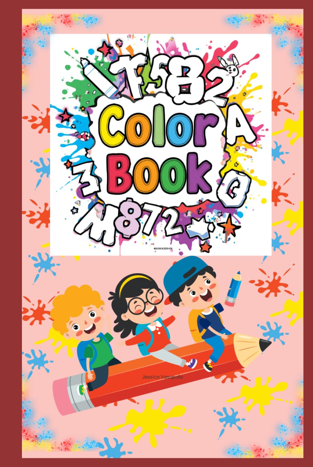Color book: racing Numbers and Alphabet Letters for Preschool Kids | Handwriting Practice Workbook for Ages 3–6