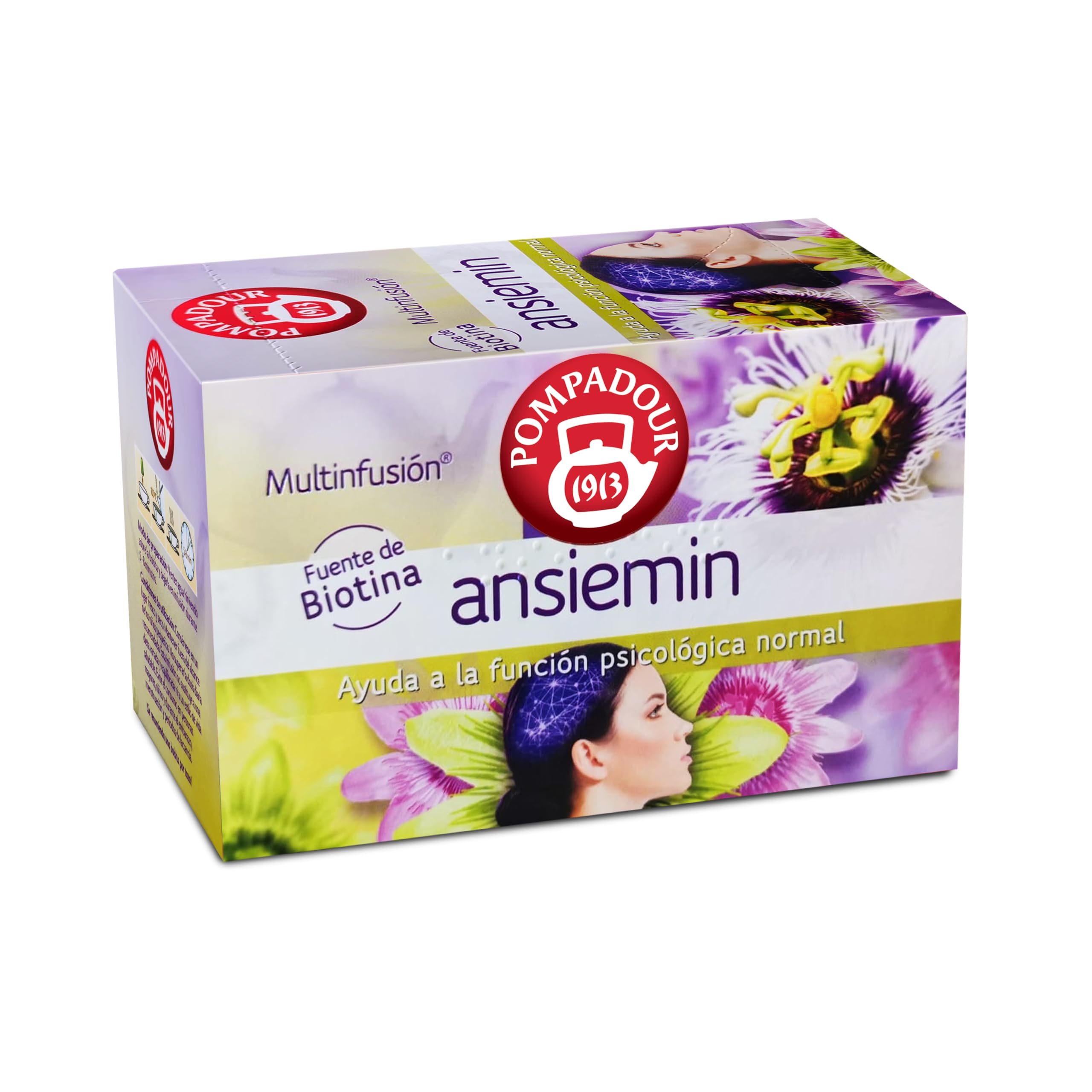 Pompadour Infusión Ansiemin, 20 uds