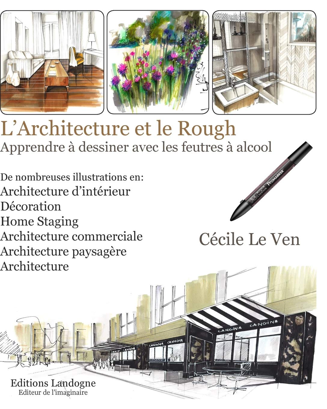 L'architecture et le Rough pour réussir les dégradés sans traces de feutre sur vos croquis