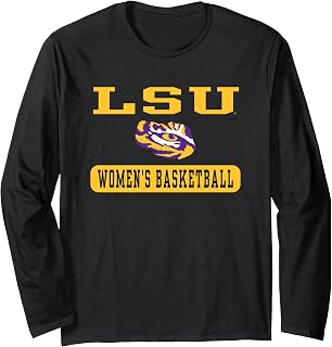 LSU Tigers Womens Basketball Officially Licensed Long Sleeve T-Shirt