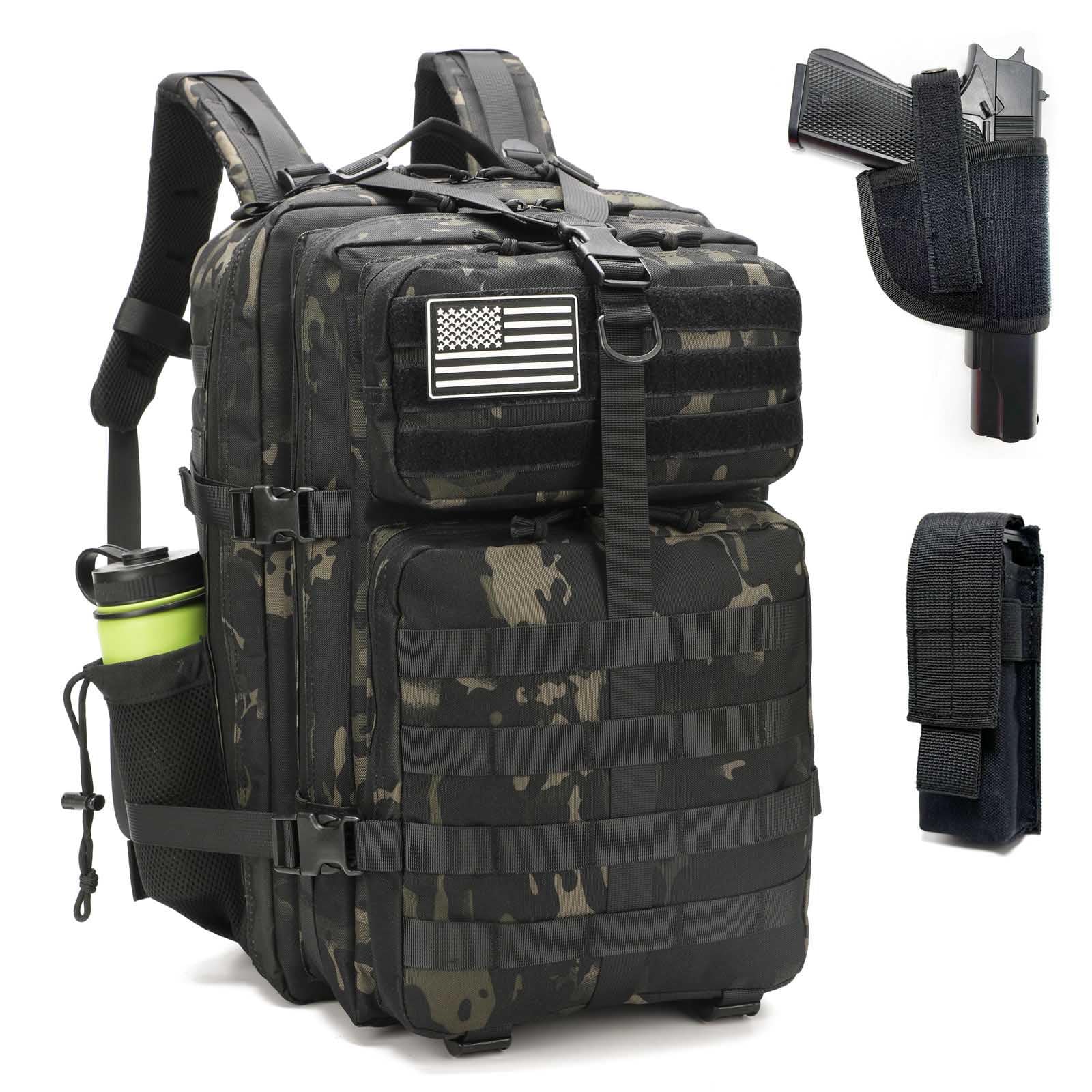 Tactcal Backpack Mltary Army Daypack - Assault Pack For Men Molle