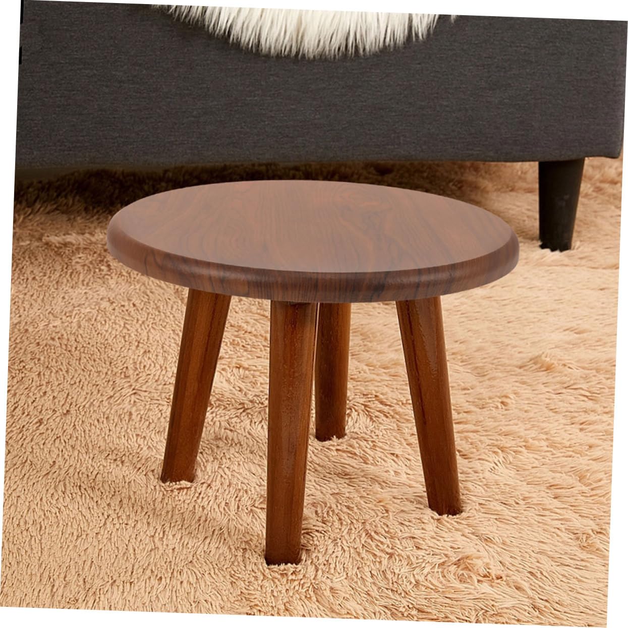 Cabilock Sgabelli Legno Rotondi di Ricambio, Seduta in Legno per Sedia, 2 Pezzi, Semplice ed Elegante, per Casa e Ufficio