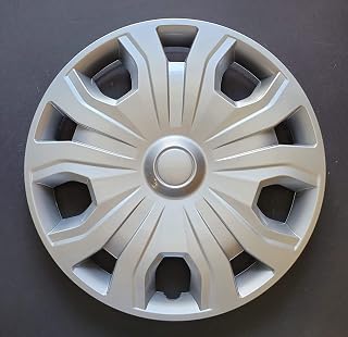 MARROW One Wheel Cover Hubcap Fits 2019-2021 Ford Transit Connect; 16 Inch; 5 Split Spoke; Painted; Silver; Automotive Grade ABS; Fits Over and Into OEM Wheel