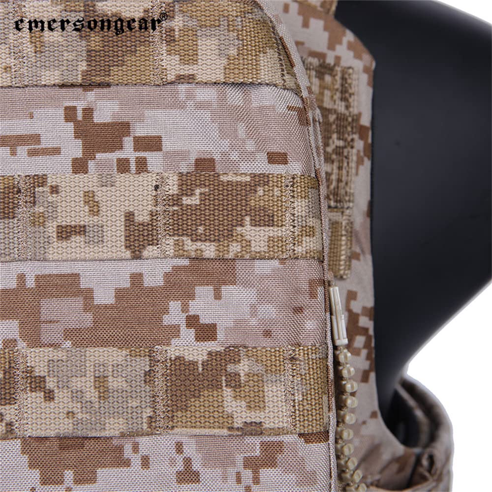 Emersongear Quick Release Airsoft Tactical Vest - MOLLE System, Lightweight, With Magazine Pouches