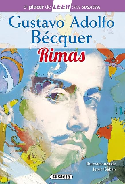 Portada de Gustavo Adolfo Bécquer. Rimas