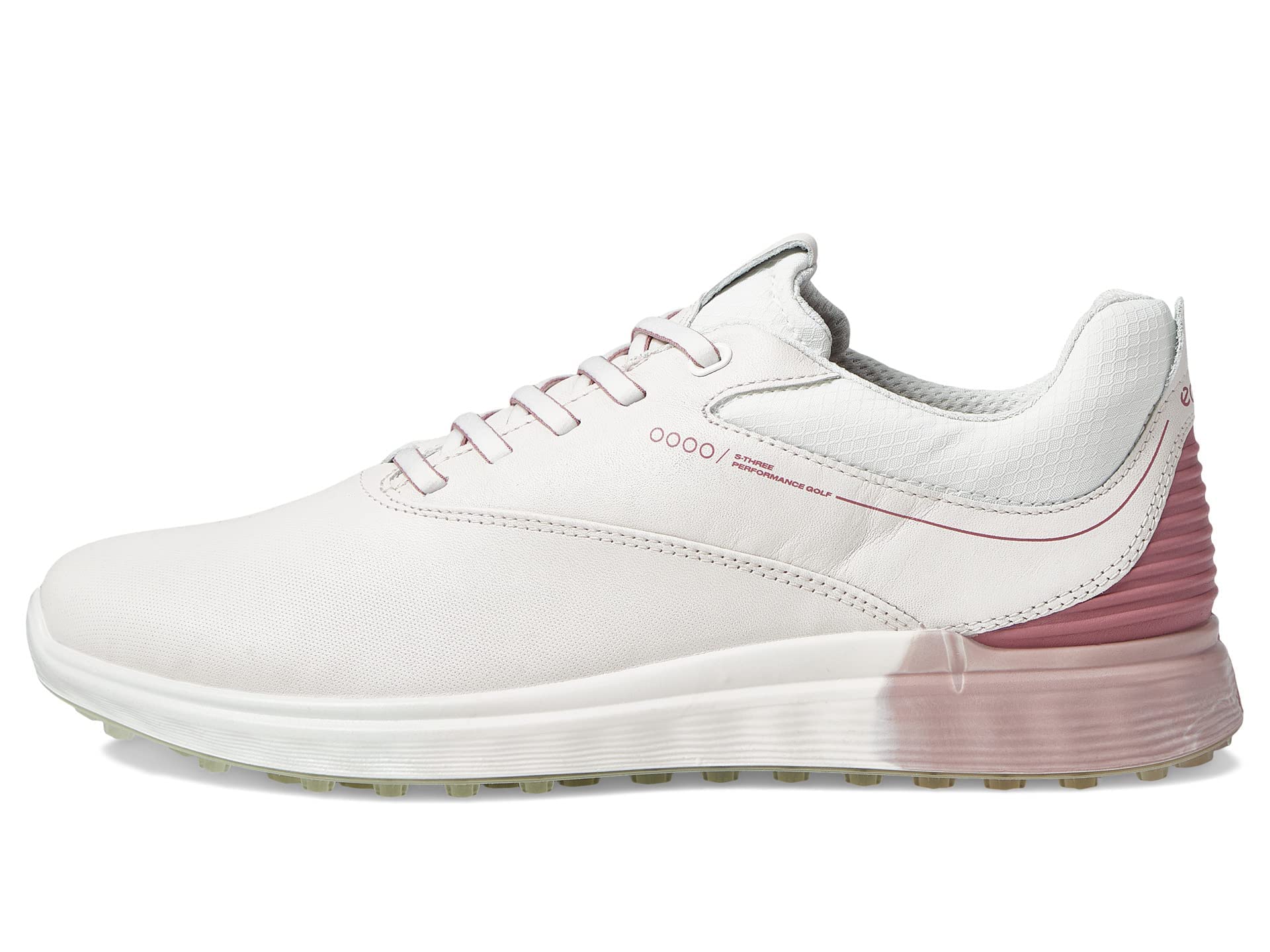 ECCO Herren M S-DREI Leder wasserdichte mit atmungsfähige Golfschuhe