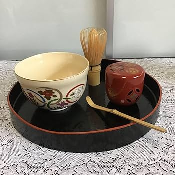 茶道具セット 陶器製茶碗・茶入れ・茶筅　楽茶碗　棗 茶道具セット 陶器製茶碗・茶入れ・茶筅 楽茶碗 棗