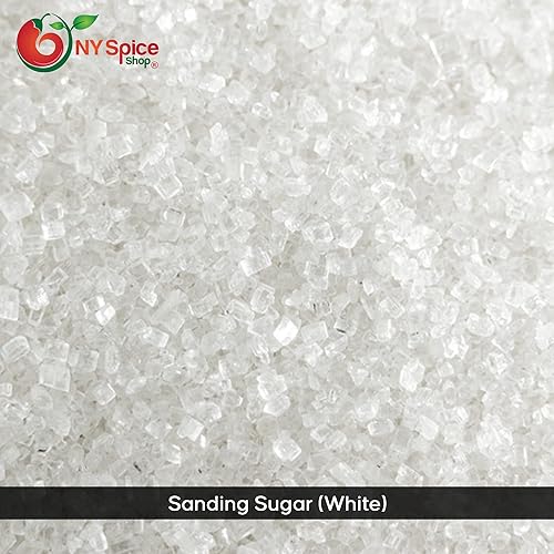 Miniatura 2 de NY SPICE SHOP Azúcar de lija  Azúcar blanco con gas  Gránulos blancos  Gránulos blancos a granel  Gránulos blancos comestibles  Azúcar de lija para
